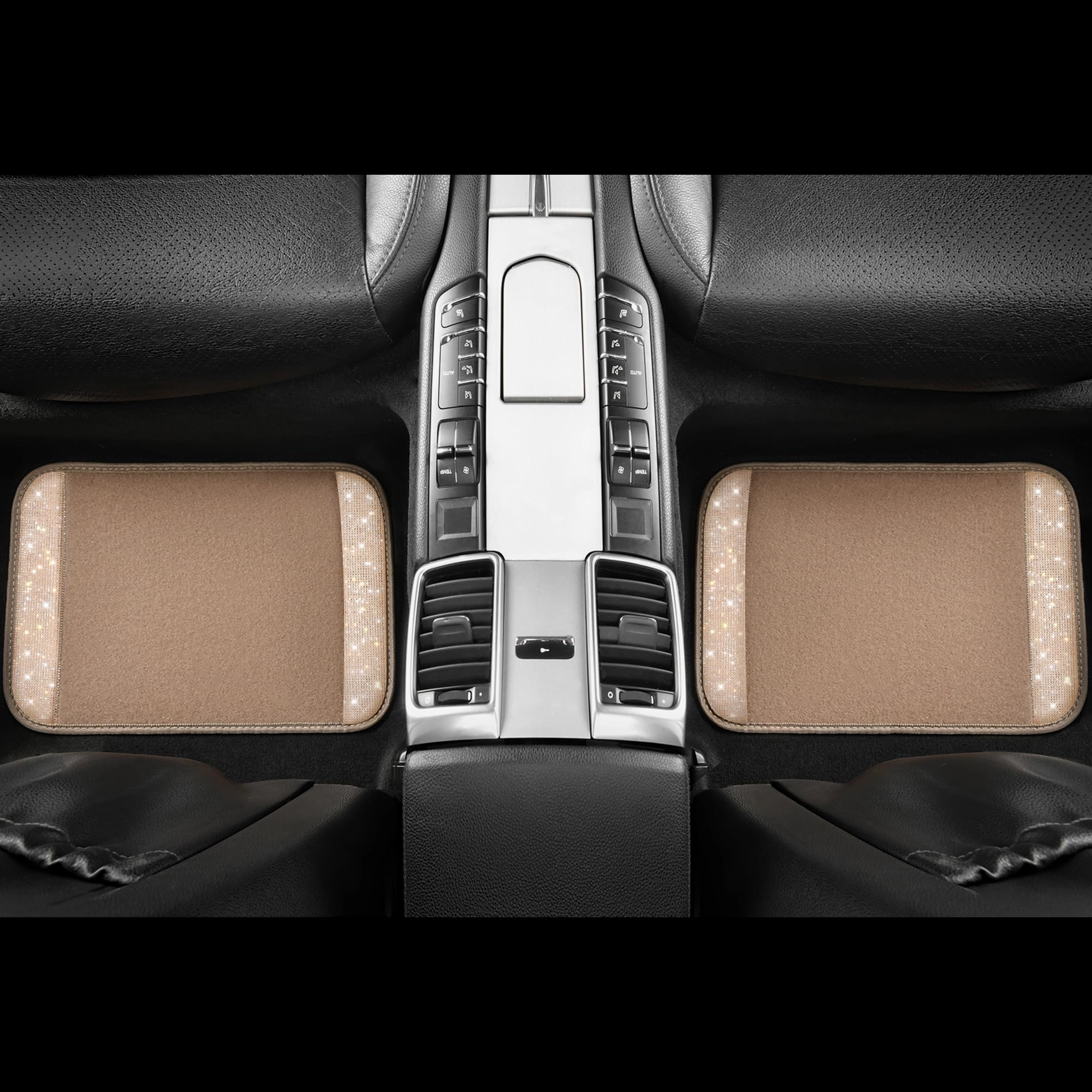 Bling Diamond Car Mats - 4.0 Count Universal Fit