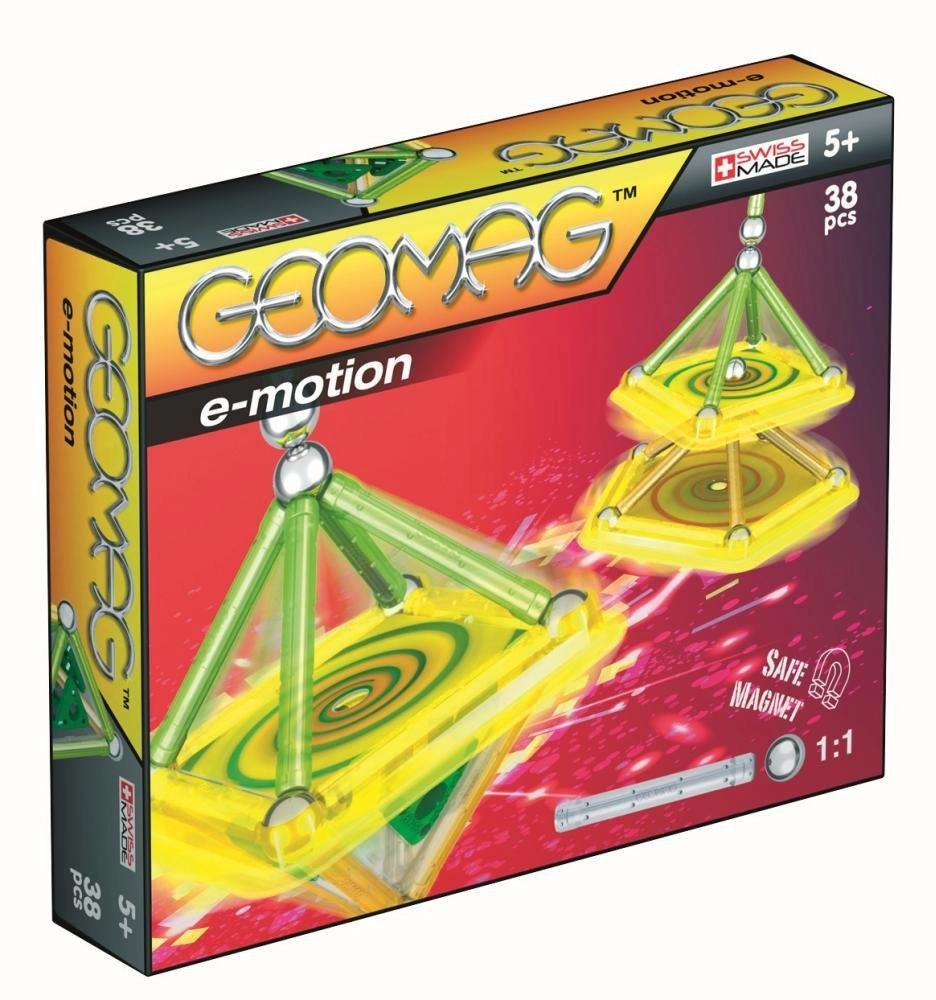 Geomagworld E-motion Magic Spin - 5 anni 38 pieces
