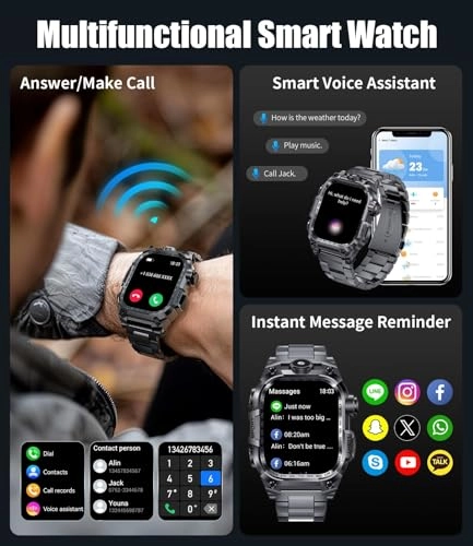 Military Smartwatch - 2.01"