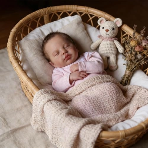 Reborn Baby Doll - 20 inch Silicone Full Body Girl Ages 3+