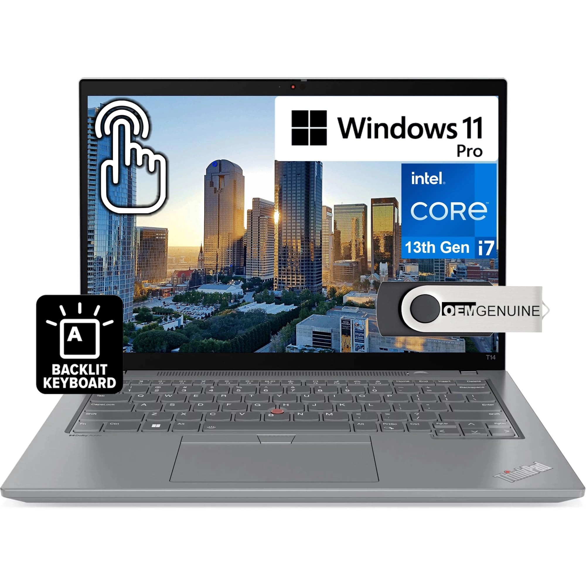 ThinkPad T14 Gen 4 i7-1355U - 14'' Core i7-1355U 32GB DDR4 1 TB SSD