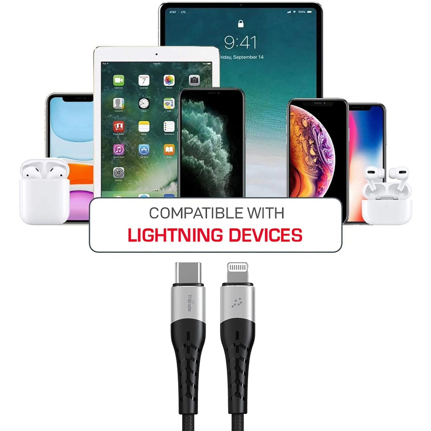 Type-C To Lightning Cable