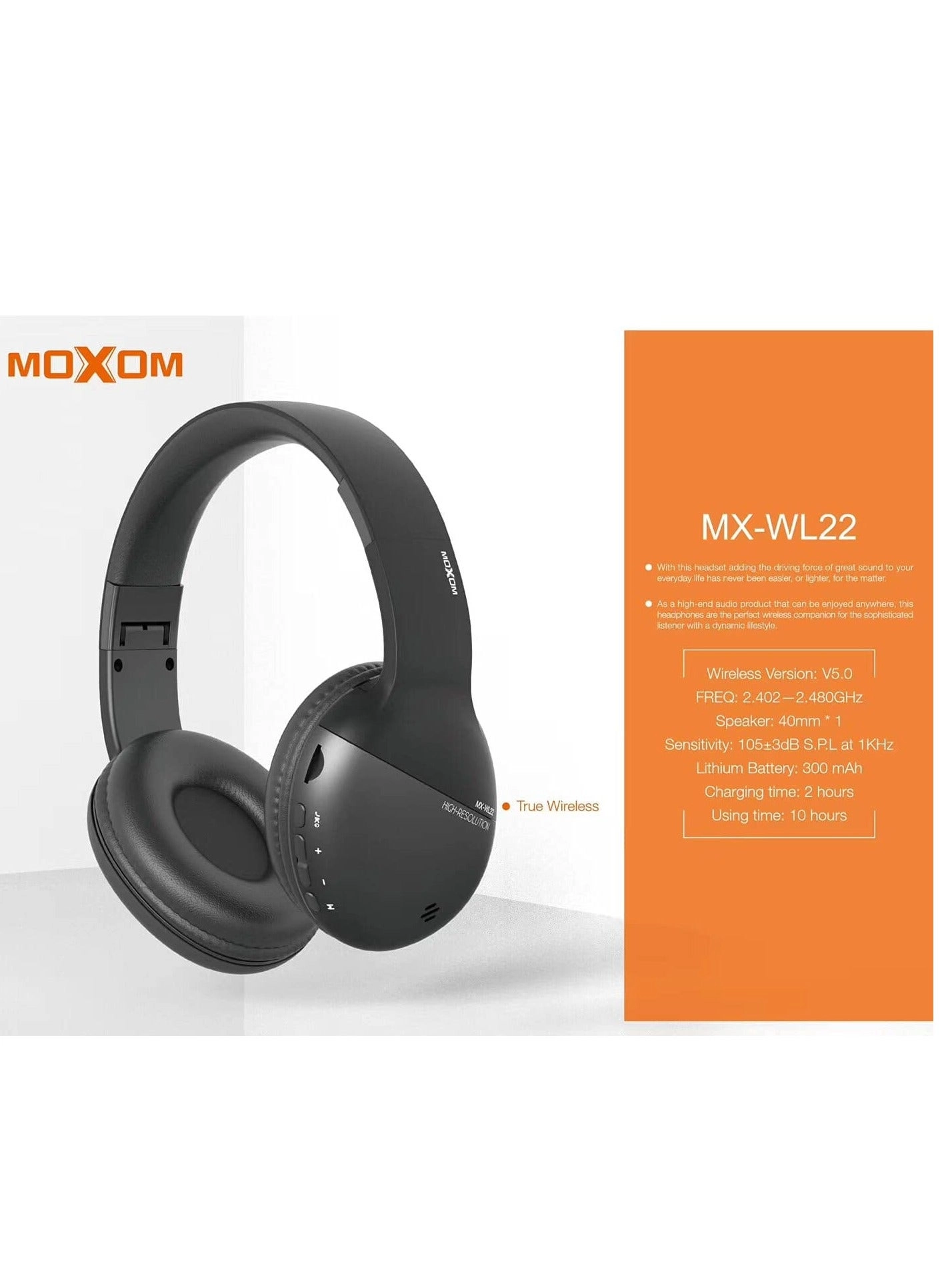 MX-WL22 Wireless Headphone