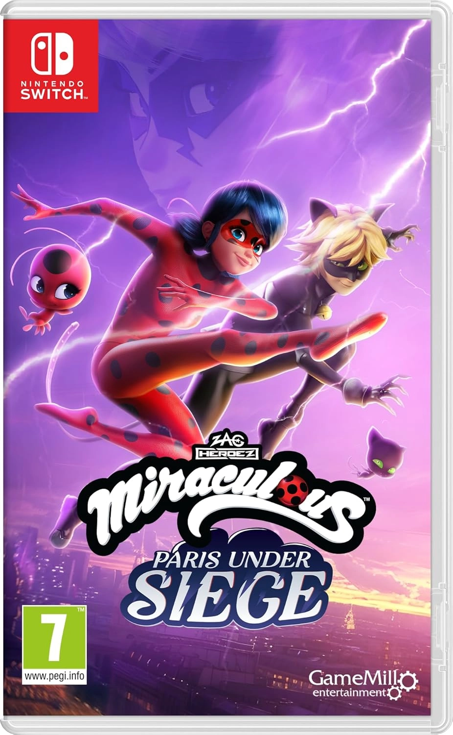 Game Mill Miraculous: Paris Under Siege - Pegi Switch