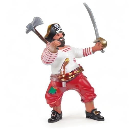 Children's Toy Figures - Pirate with Axe