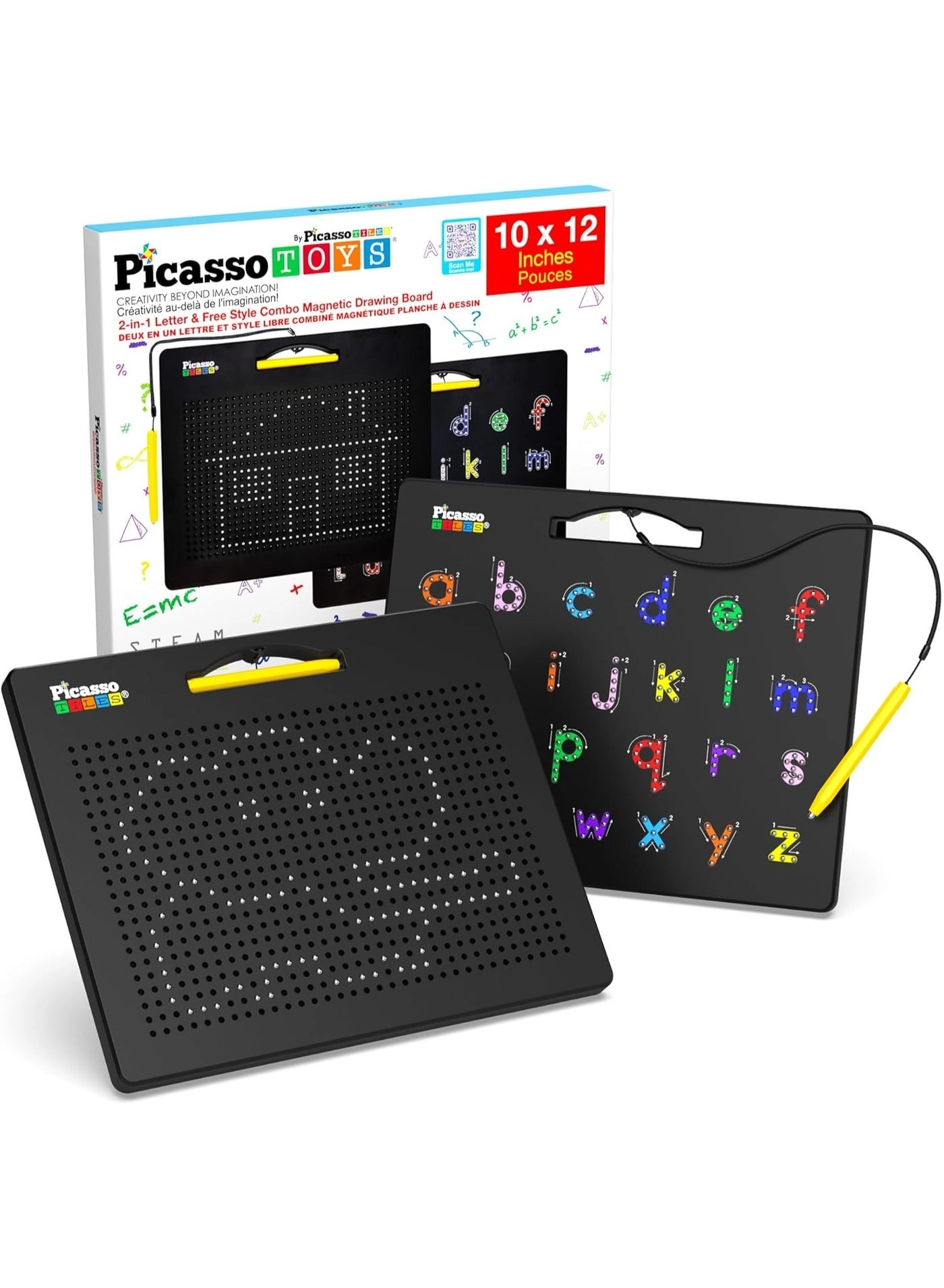 Alphabet Magnetic Drawing Board - 3+