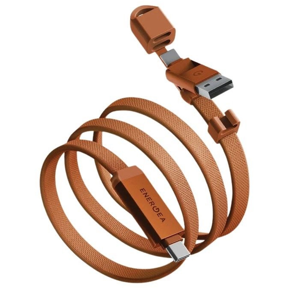 Energea Sheath Travel Cable 60W USB-A to USB-C 1.2m Braided