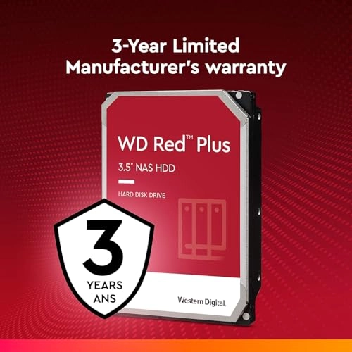 WD Red 3.5" 5400rpm 256MB SATA 6Gb/s (WD40EFAX) - 4TB
