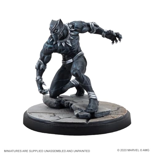 Marvel Crisis Protocol: Character Pack: Black Panther and Killmonger - Miniatures Game
