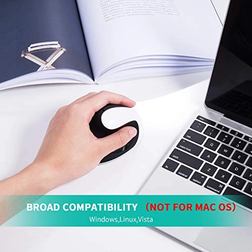 Left Handed Ergonomic Vertical Mouse - USB