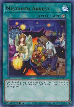 Yu-Gi-Oh! Mistaken Arrest MAGO-EN080 - English