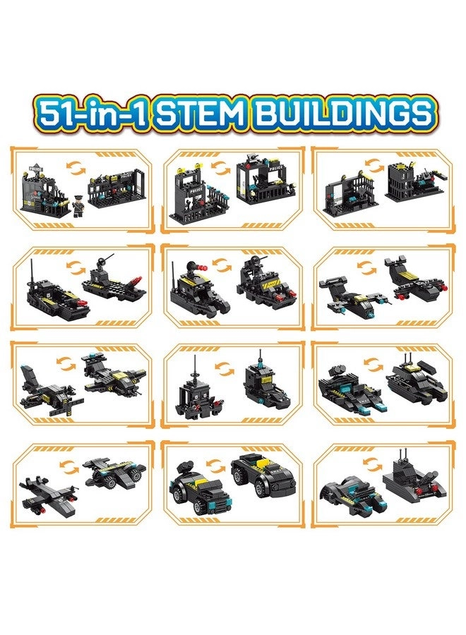 Robot Building Kit - 51-in-1 51 pcs for ages 6+