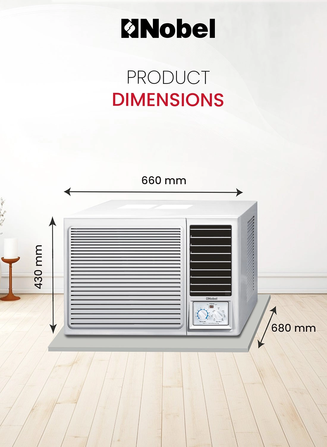 NWAC-18C - 1.5 Ton 18000 BTU/H