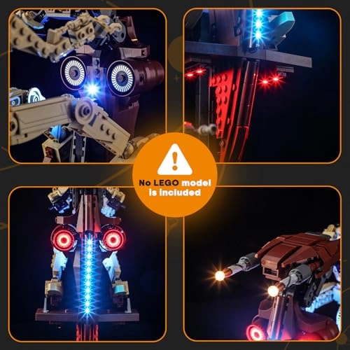 LED Light Kit for LEGO Battle Droid with STAP 75428