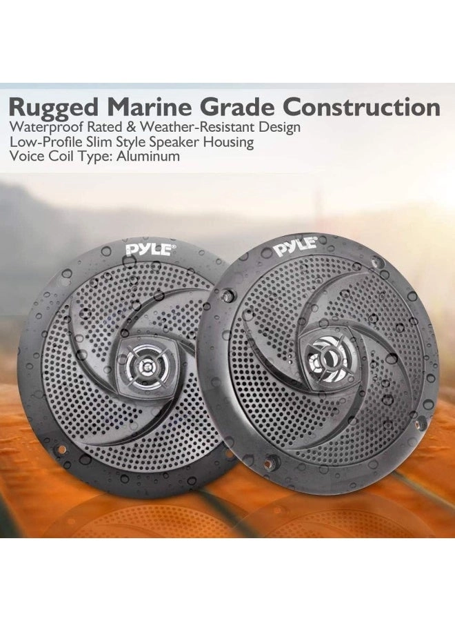 Marine Speakers - 5.25 Inch 180 Watt