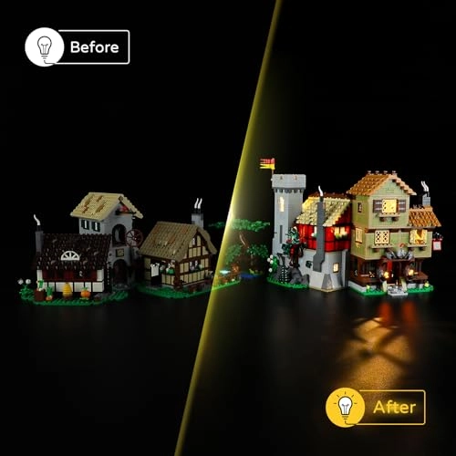 LED Light for Lego-10332 - Medieval