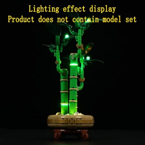 LED Light Kit for LEGO Lucky Bamboo Building Blocks 10344 - Plastic 1 4.5-5V
