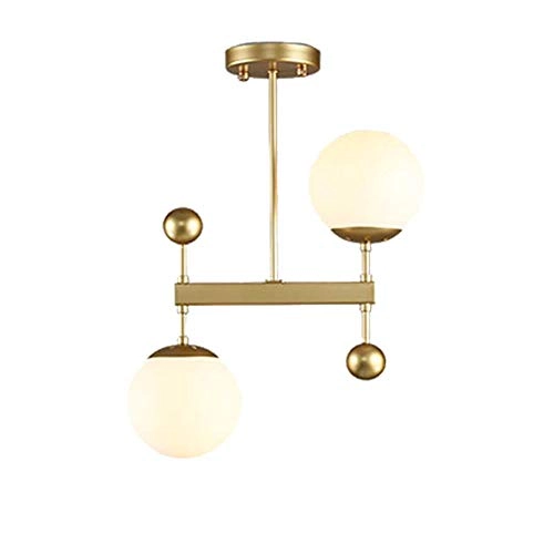 Iron Art Ball Glass Chandelier