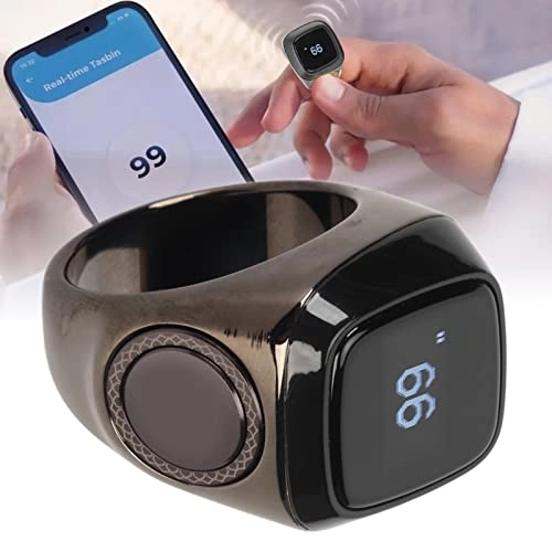 Digital Display Intelligent Counting Finger Ring - 22MM