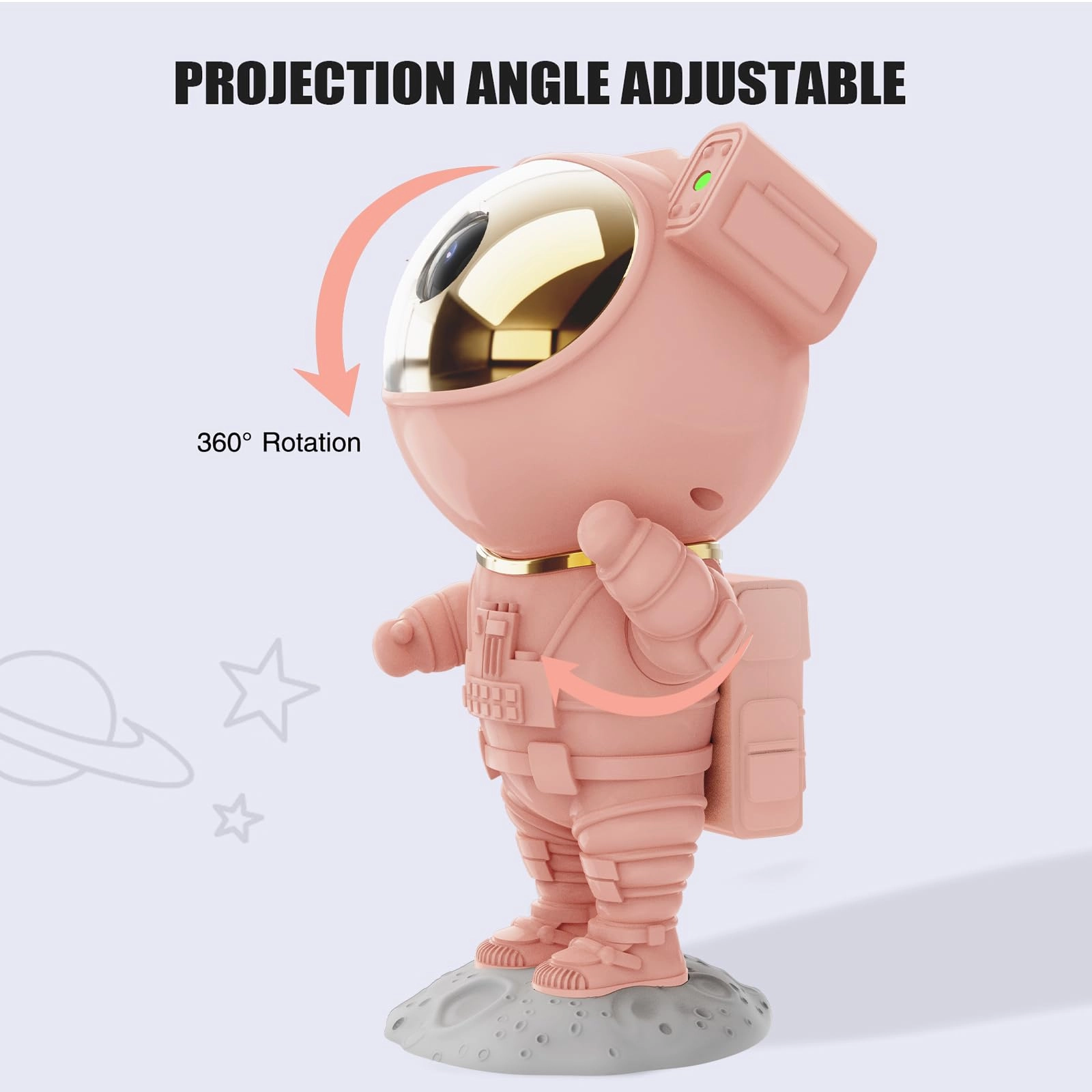 Astronaut Galaxy Projector - Corded Electric Colorful