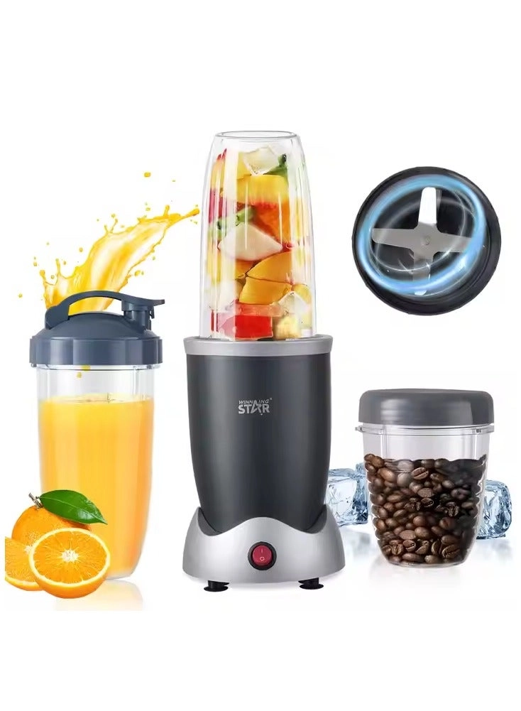 ST-5319 - Multifunctional Blender & Juicer, Portable Cups, Six Stainless Steel Blades
