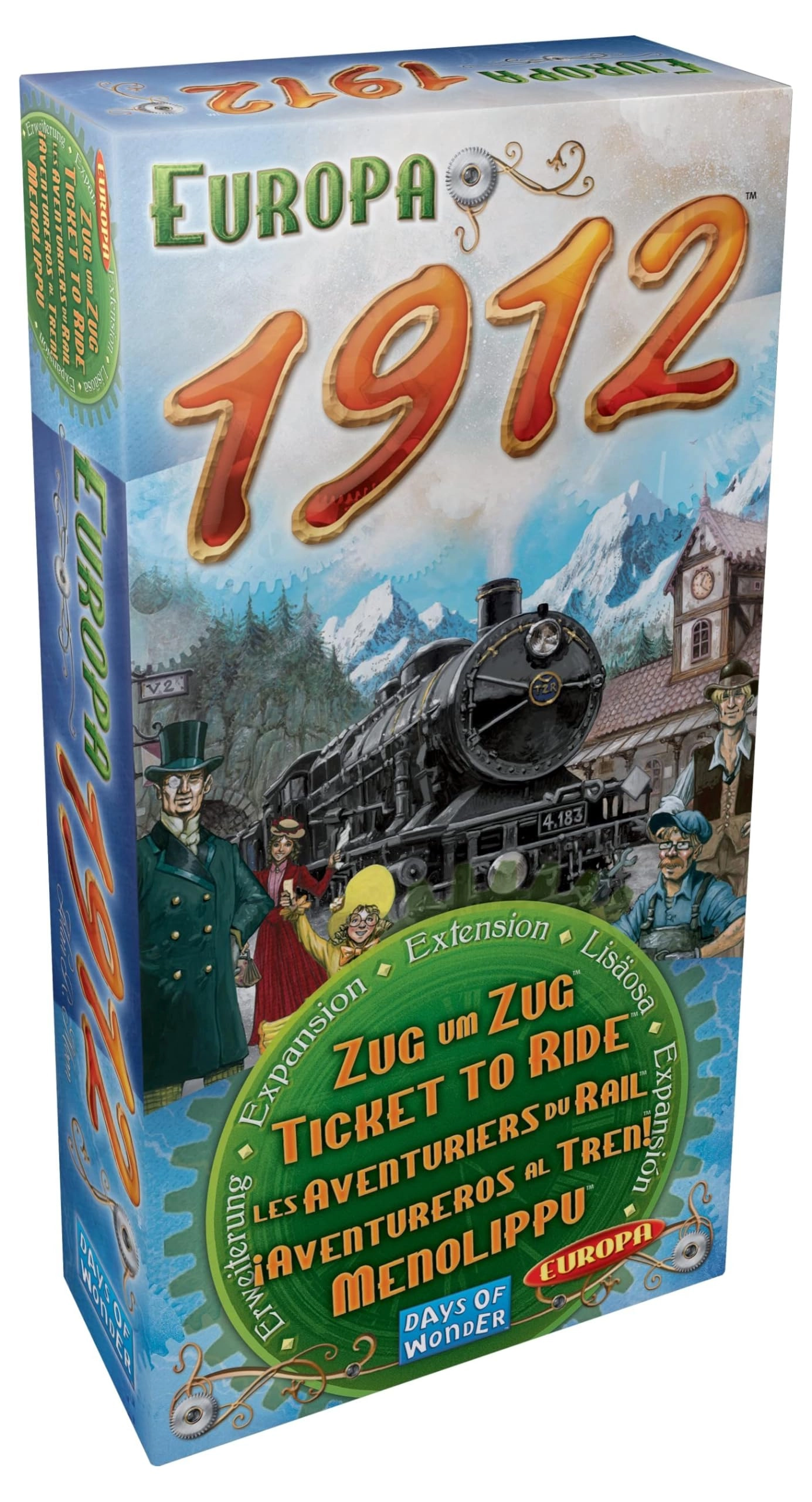 Days of Wonder Ticket To Ride: Europe 1912 Expansion Pack