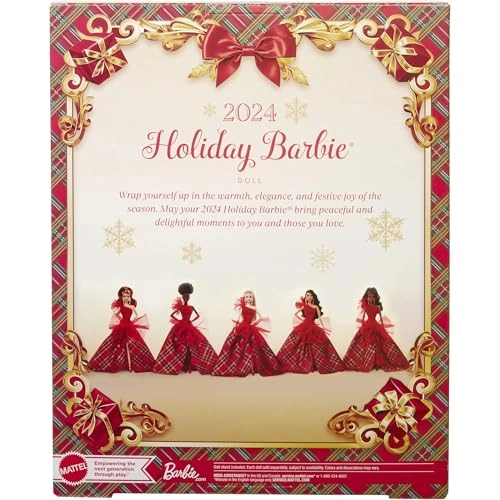 Barbie Holiday - Collector Plaid Gown Ages 15+