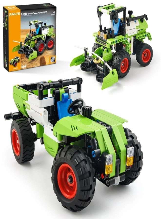 Jumlys STEM Building Toy - 2 in 1 Farm Truck Harvester