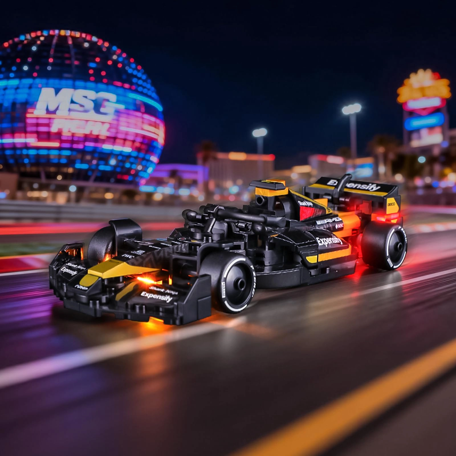 BRIKSMAX 2.0 Light Kit - Compatible with APXGP Team Race Car