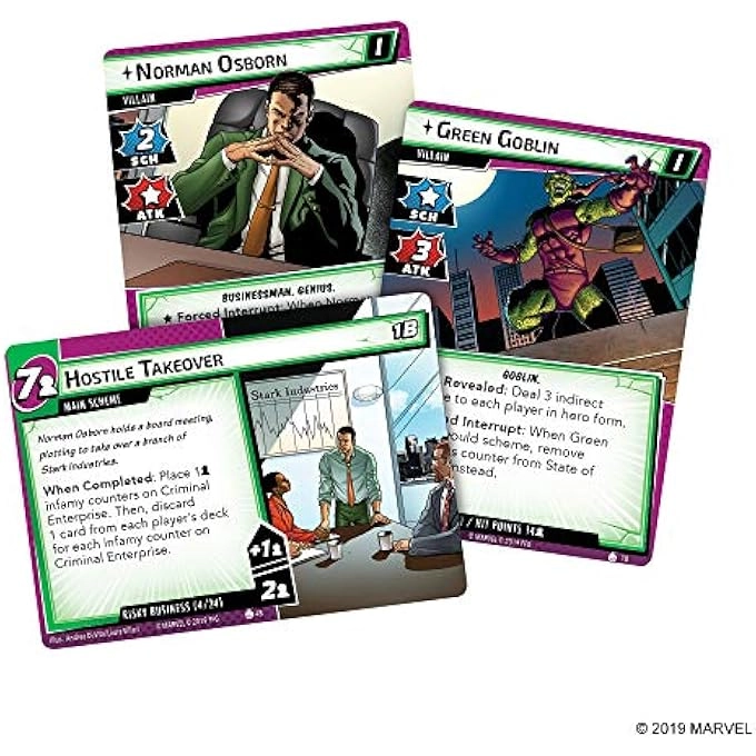 MARVEL LCG: Scenario Pack 01 - The Green Goblin