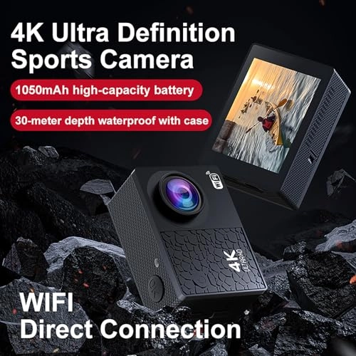 Action Camera - 4K 30FPS