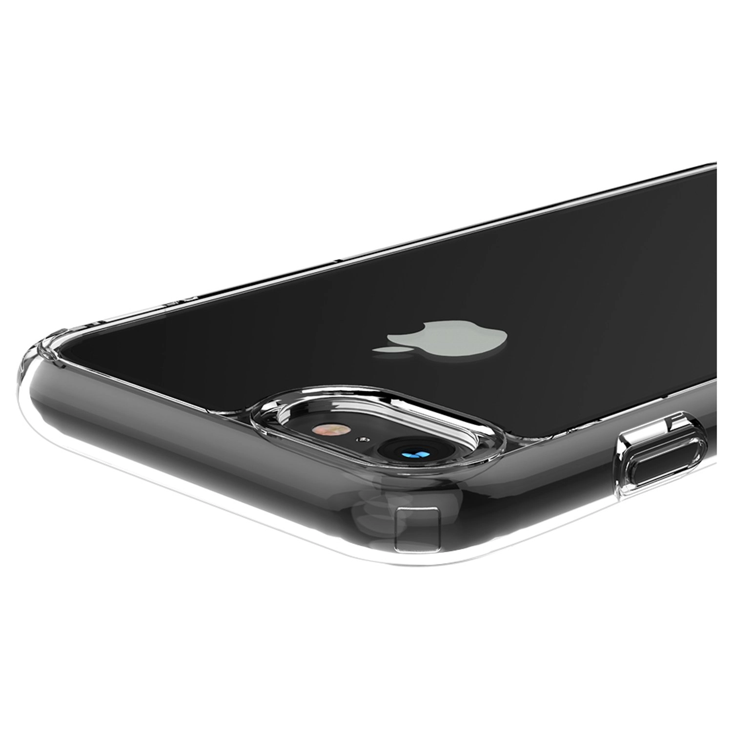 Clear Tempered Glass Screen Protector + Back Protector for iPhone SE and iPhone 8