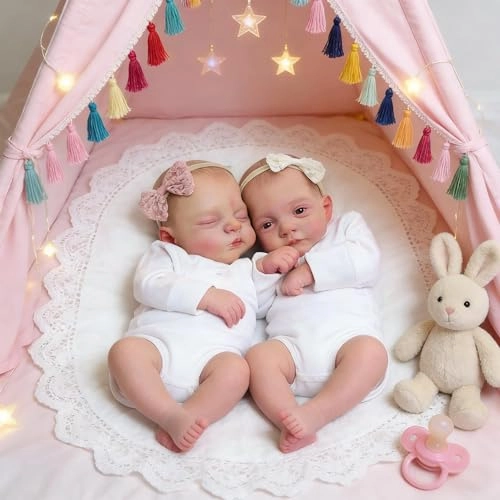 Reborn Baby Doll - Twins 18 Inch Ages 3+ Set