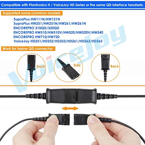 Cable for Universal - Quick Disconnect 3.5mm 40 inch