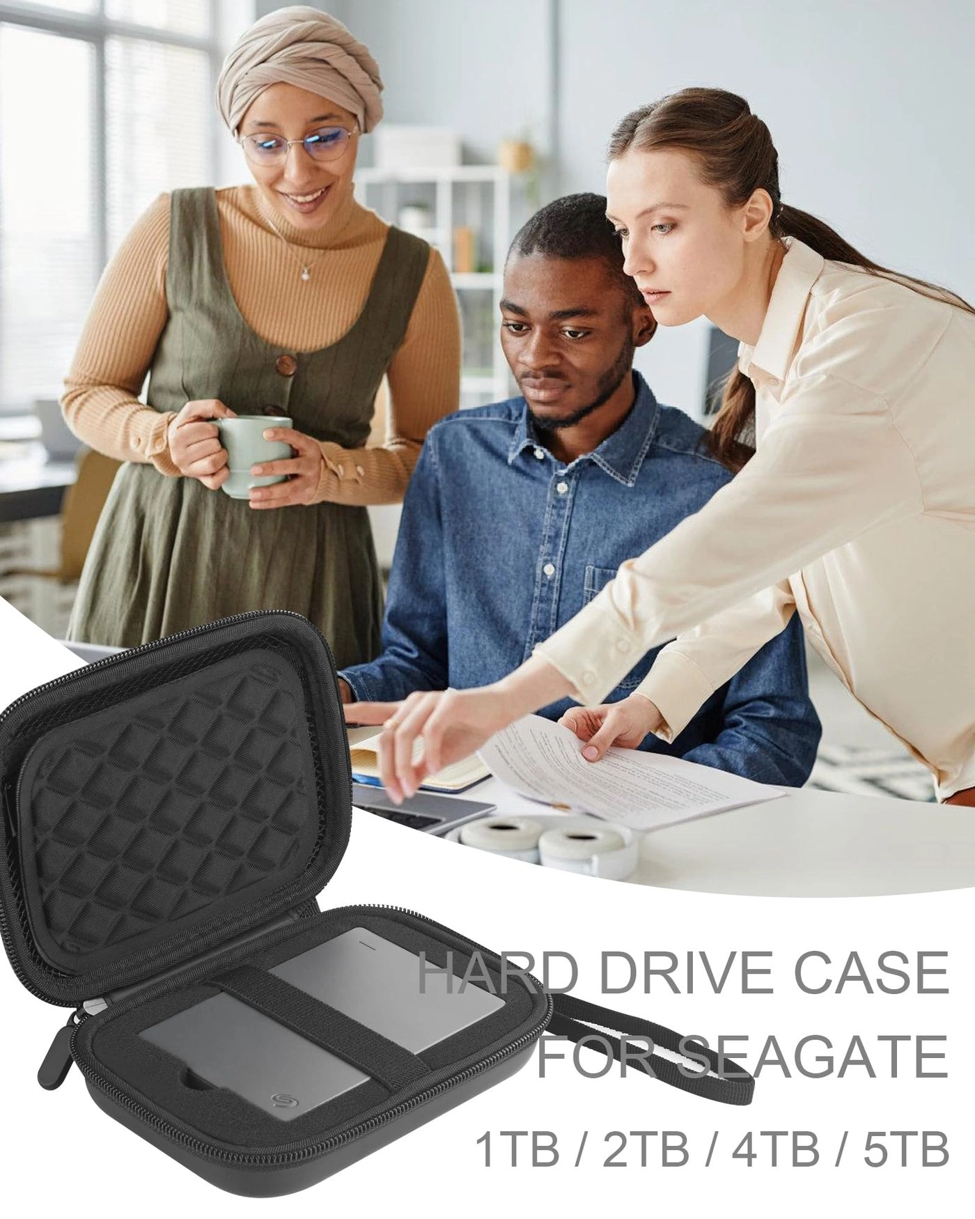 External Hard Drive Case - 1TB 2TB 4TB 5TB