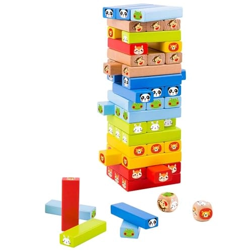 Bear Stacking Tower - Suitable for 12 months & above 7 Pcs