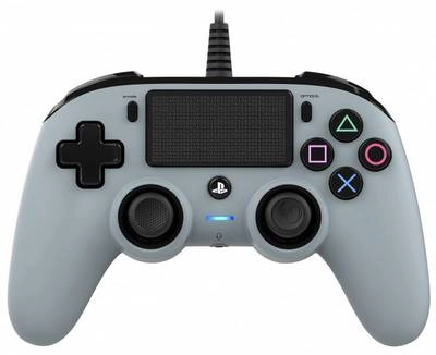 Byte Smile PS4 Nacon Wired Compact Controller - Grey
