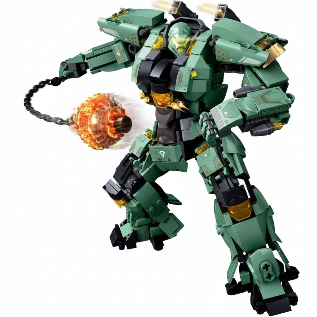 TERRIFI Transformable Mechanical Robot Building Toy Set - 542 pcs