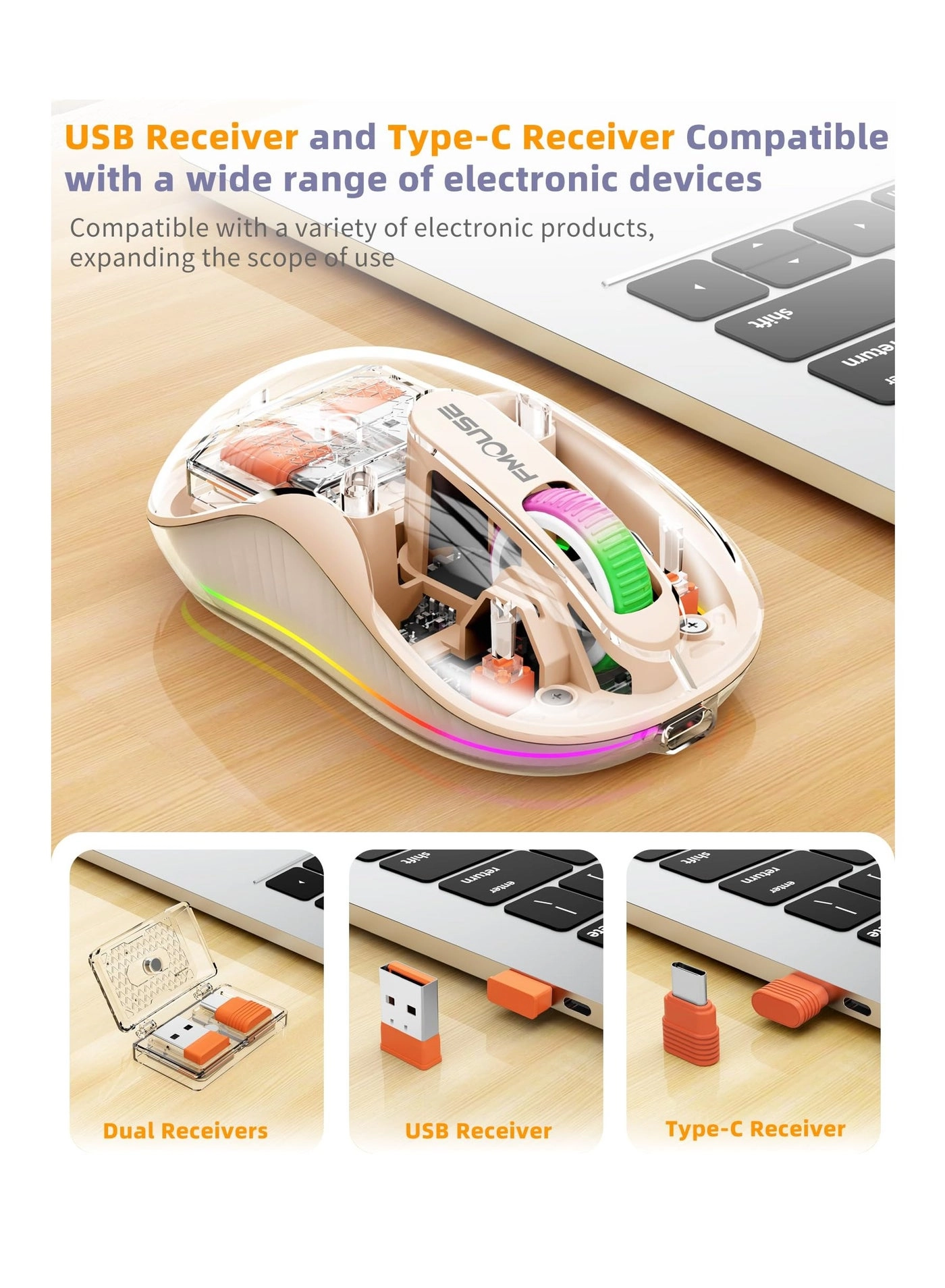 Transparent Mouse - Wireless