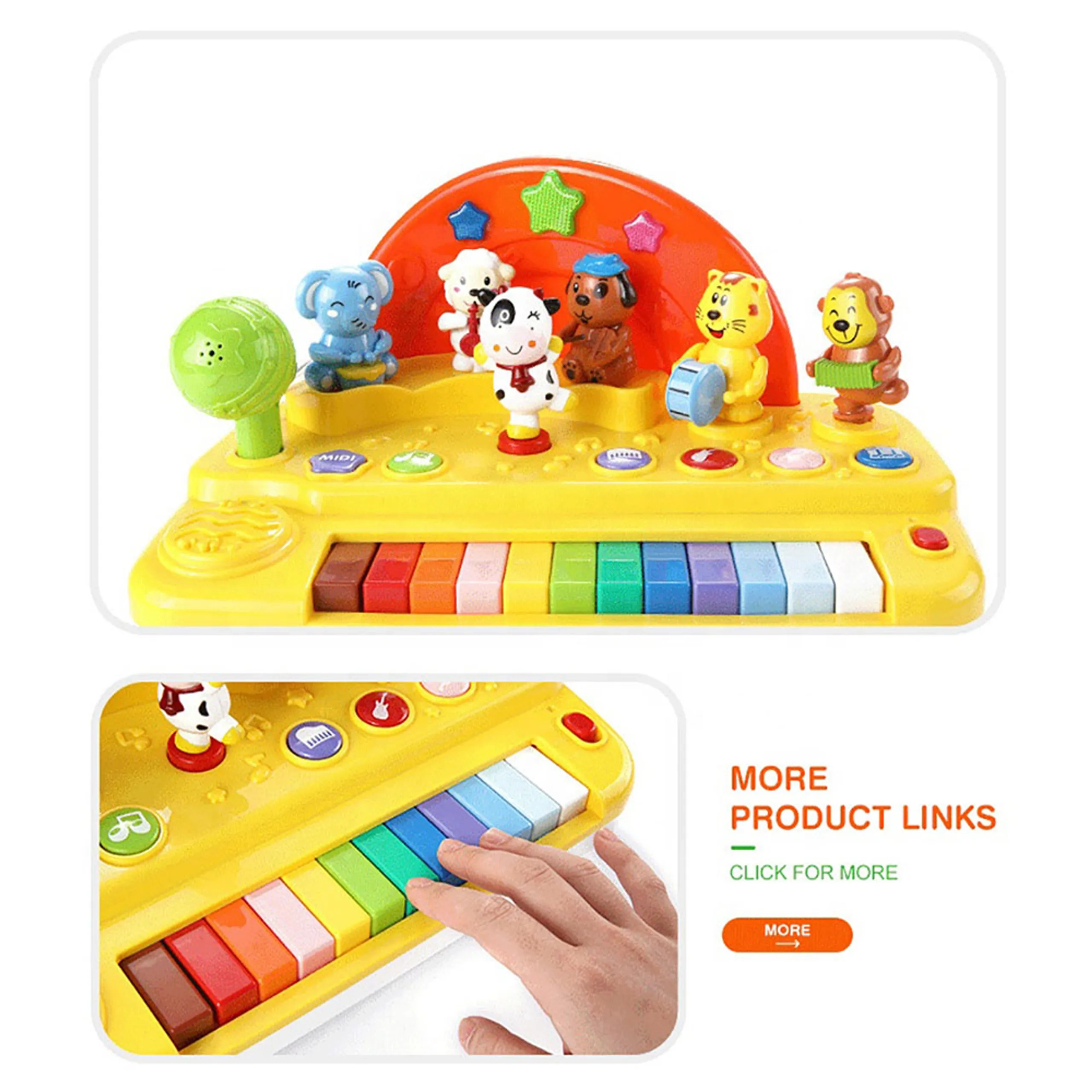 Baby Musical Piano Toy - Suitable for 3 years and above