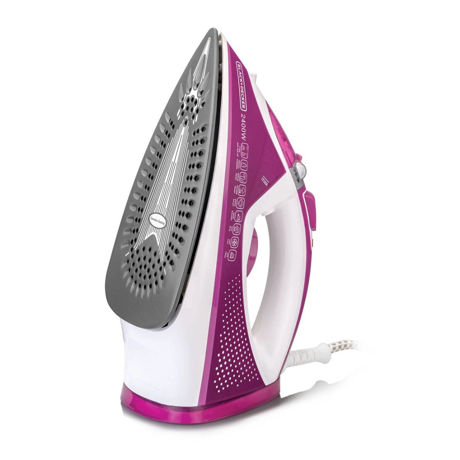 Black & Decker X2450 - Ceramic Steam Iron 0.33 Liter 2400 Watt