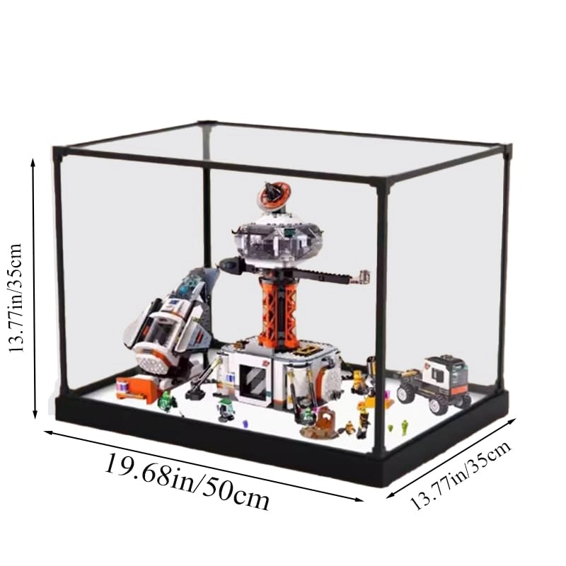 Display Case (60434) - Black Bottom+alloy Edge Acrylic