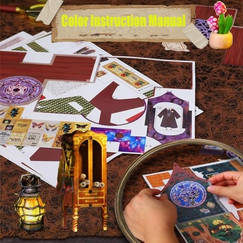 Magic House - 3D Mini Dollhouse Musical Movement