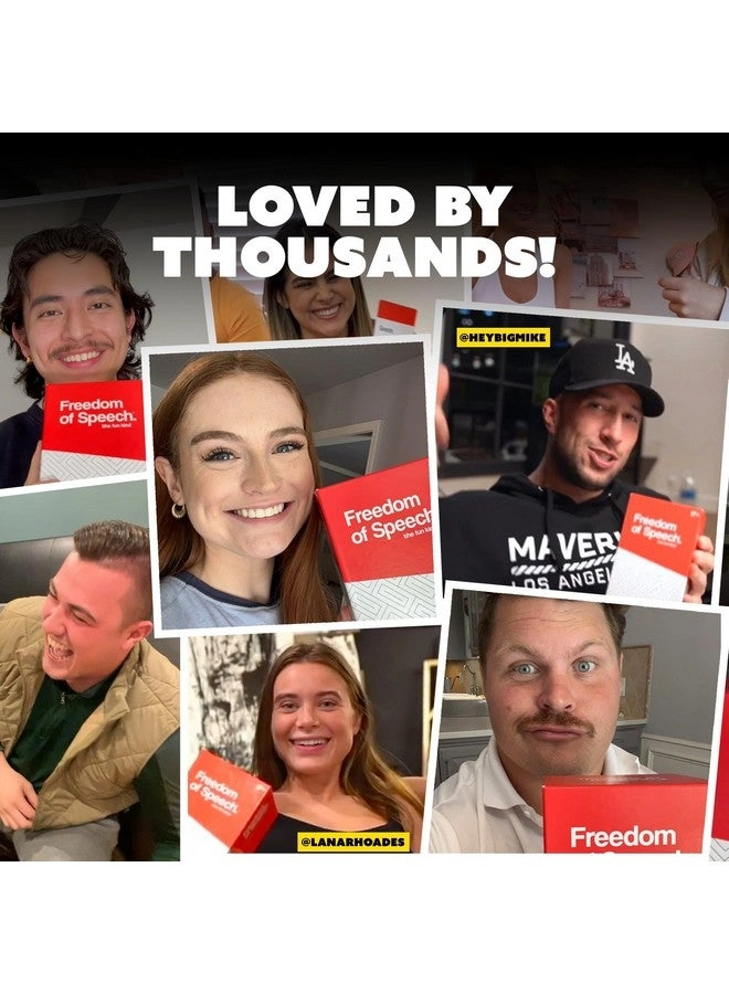 Freedom of Speech - Adult Edition