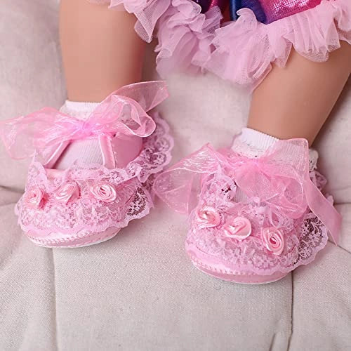 Rebirth Baby Doll - 48cm/58cm Silicone Limbs Cloth Body Panda Clothes Gift Set