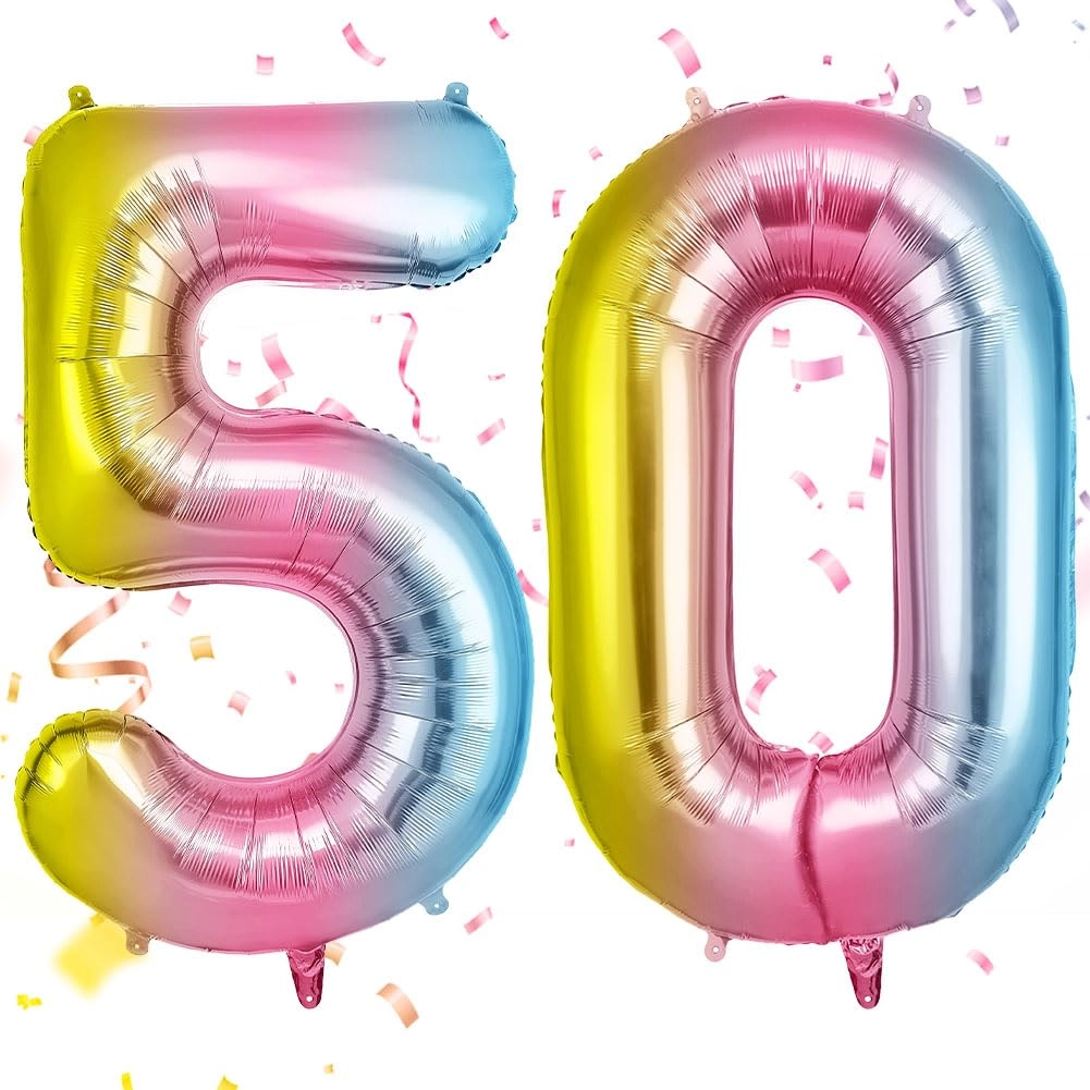 Number 50 - 2 piece(s) Birthday