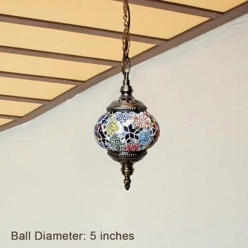 Mediterranean Pendant - E27 Mosaic