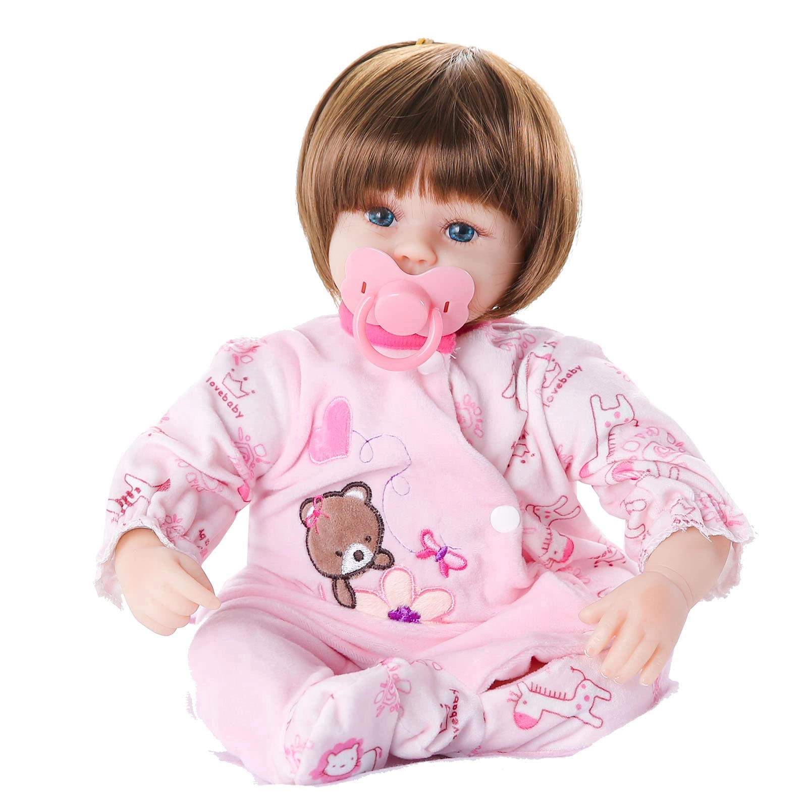 Reborn Baby Doll - 18 Inch 45cm Soft Vinyl Girl