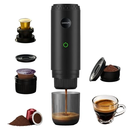 Portable Espresso Machine Three in One - 20 Bar NS & DG Capsules