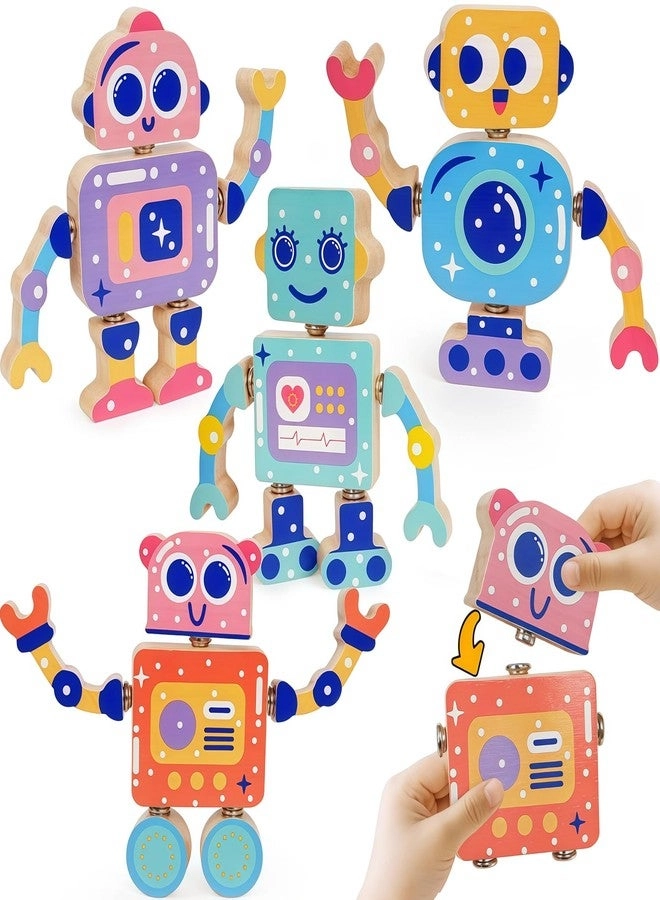 FQKIOMY Robot Toys - 3-5